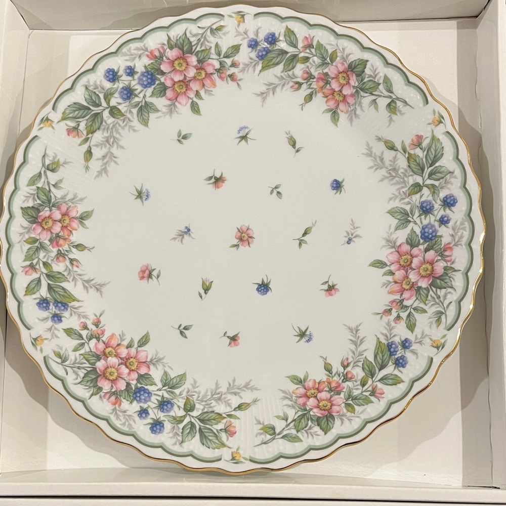 New Cake Plate and Server Set, Made in Japan, New & Never Used
